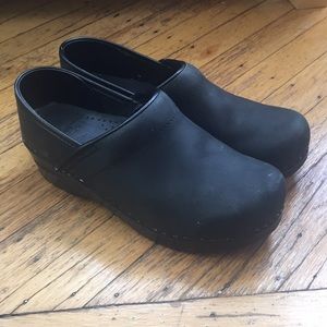 Dansko Black Clogs